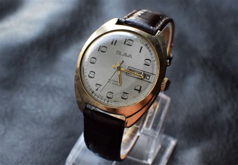 vintage slava watches